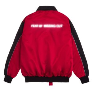 DRAWSTRING JACKET/Red