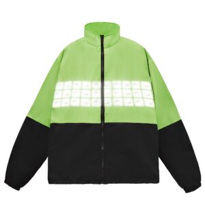 TRIO NEW LOGO JACKET/Neon&Black