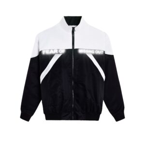 OBLIQUE JACKET/White&Black