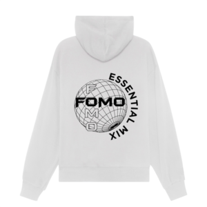 FOMO'S GLOBE HOODIE/WHITE