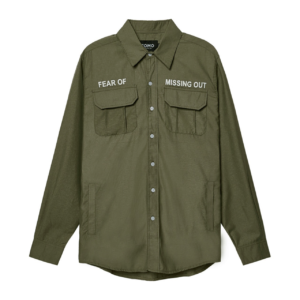 ESSENTIAL SHIRT/Moss Green