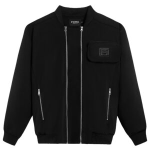 DEUCE ZIP JACKET/Black