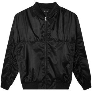 FOAM BOMBER JACKET/Black