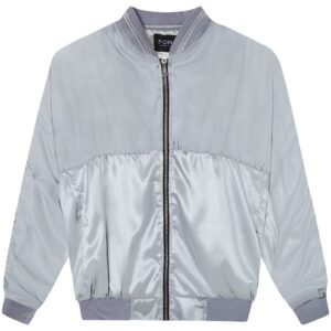 FOAM BOMBER JACKET/Gray