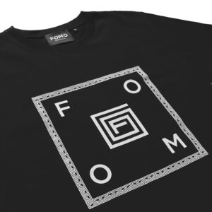 SQUARE LOGO T-SHIRT (Black)