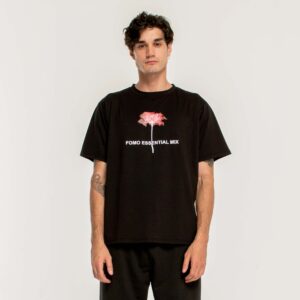 ESSENTIAL FLORET T-SHIRT/BLACK