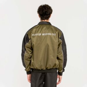 DRAWSTRING JACKET/Moss Green