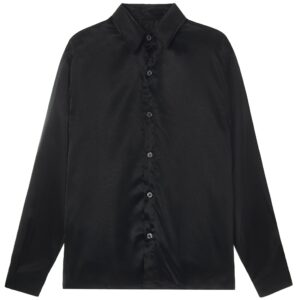 SILKY SHIRT/Black