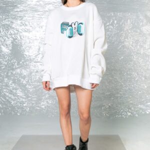 MELANCHOLY SWEATER/WHITE